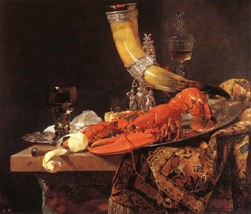 Willem Kalf Still-Life with Drinking-Horn